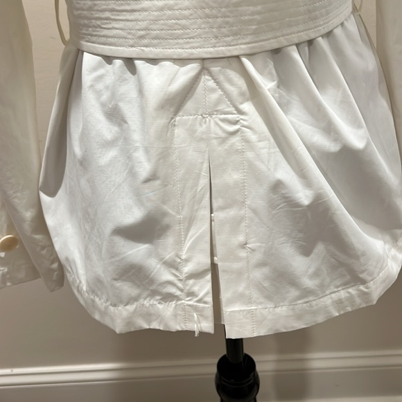 Lauren Ralph Lauren White Double-Breasted Lightweight Jacket/Blazer - Size Small - Picture 8 of 10